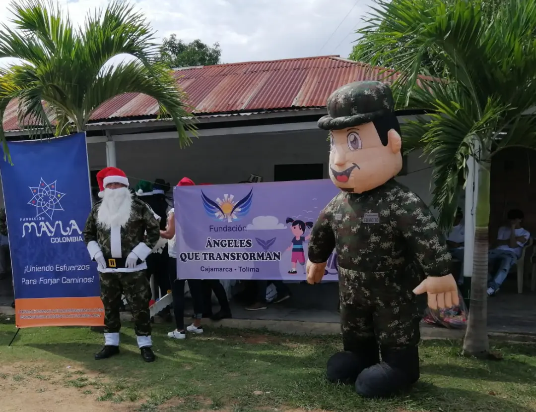 MAYLA Colombia apoyando Ángeles