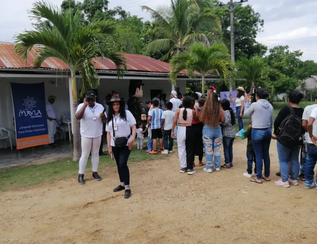MAYLA Colombia apoyando Ángeles