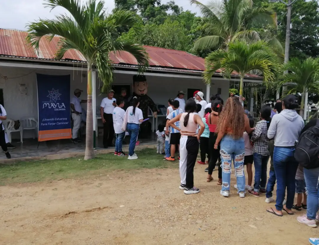 MAYLA Colombia apoyando Ángeles